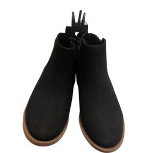 Wonder Nation toddler & Girls Fashion Black Ankle Boots